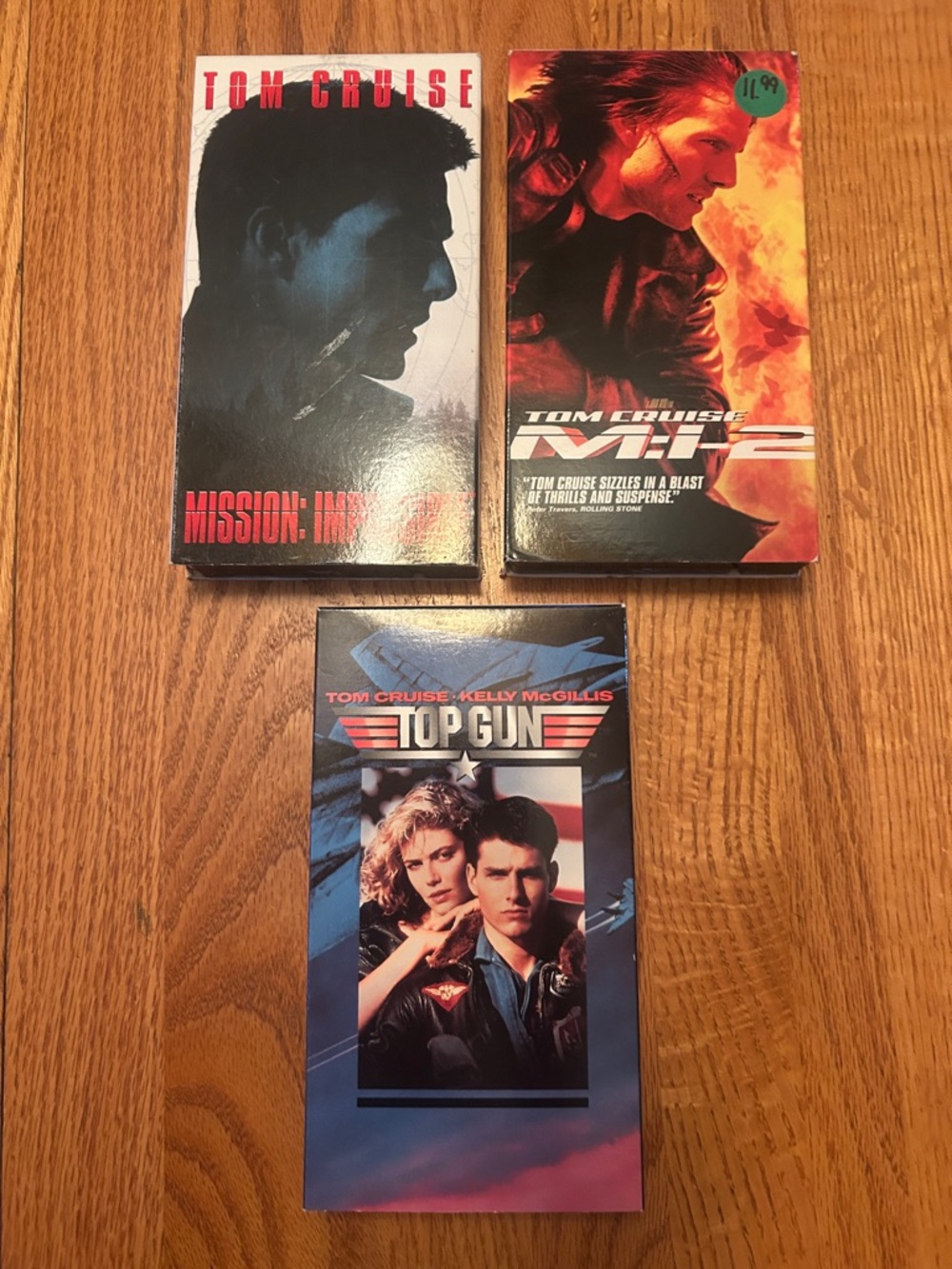 Movie Box Set - great vhs tapes tom cruise good condition movie night